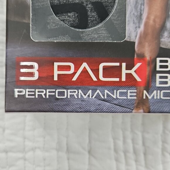 RVCA Men's Microfiber Boxer Briefs Size M (32-34) 3-Pack Stretch Flex Fit NIB - Picture 4 of 12